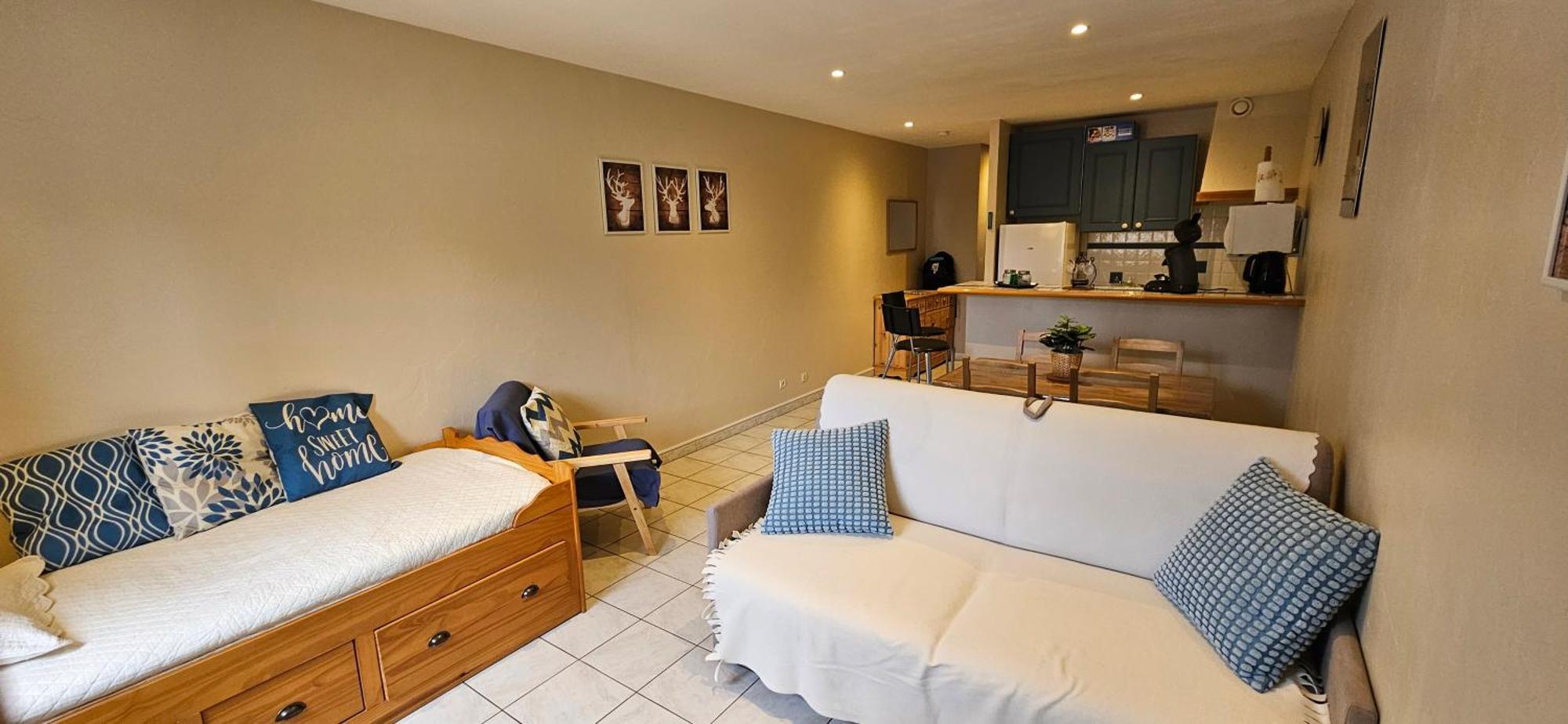 Grand Studio 3 Personnes Idealement Place Barcelonnette Exterior photo